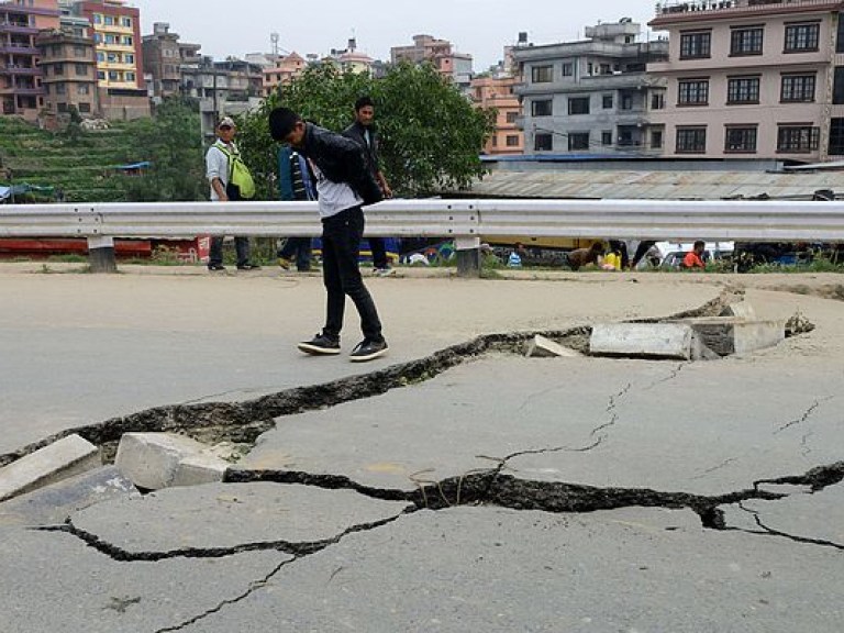 В Непале произошло очередное землетрясение