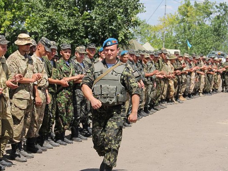 Минобороны: Статус участника боевых действий предоставлен 35,5 тысячи бойцов АТО