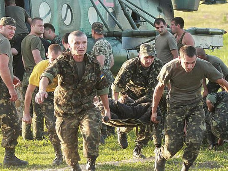 Раненые в АТО получат статус участника боевых действий