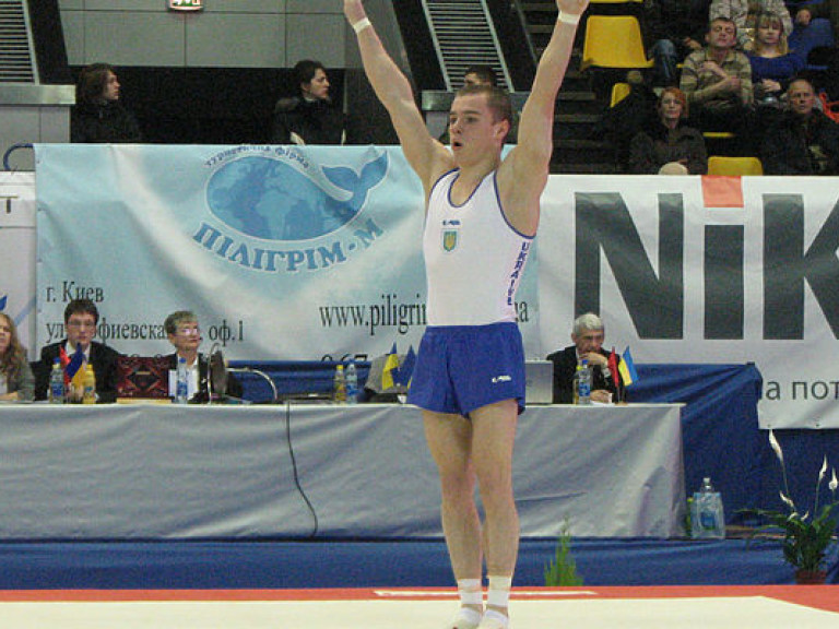 Украинский гимнаст завоевал &#171;золото&#187; Европейских игр в опорном прыжке