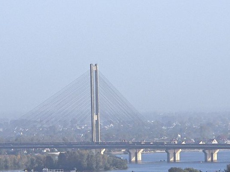 В Киеве на Южном мосту до 20 августа перекроют движение пешеходов и велосипедистов