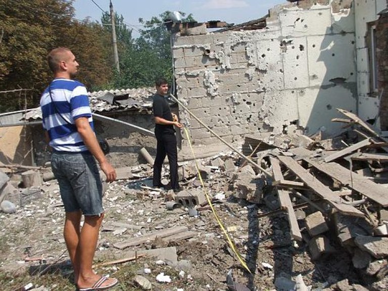 В результате обстрела Волновахского района погиб мирный житель