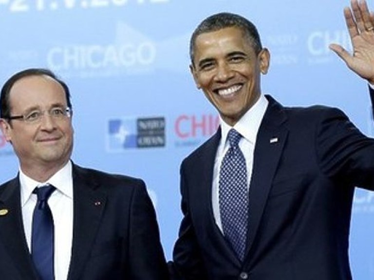 Президенты США и Франции поздравили Украину с Днем Независимости