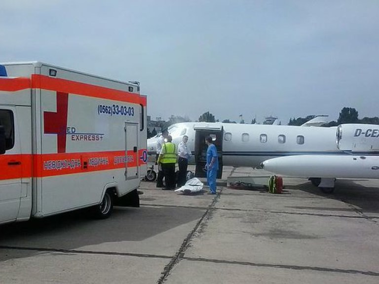 Из Донецкой области в Днепропетровск перевезут двоих детей, пострадавших от взрыва