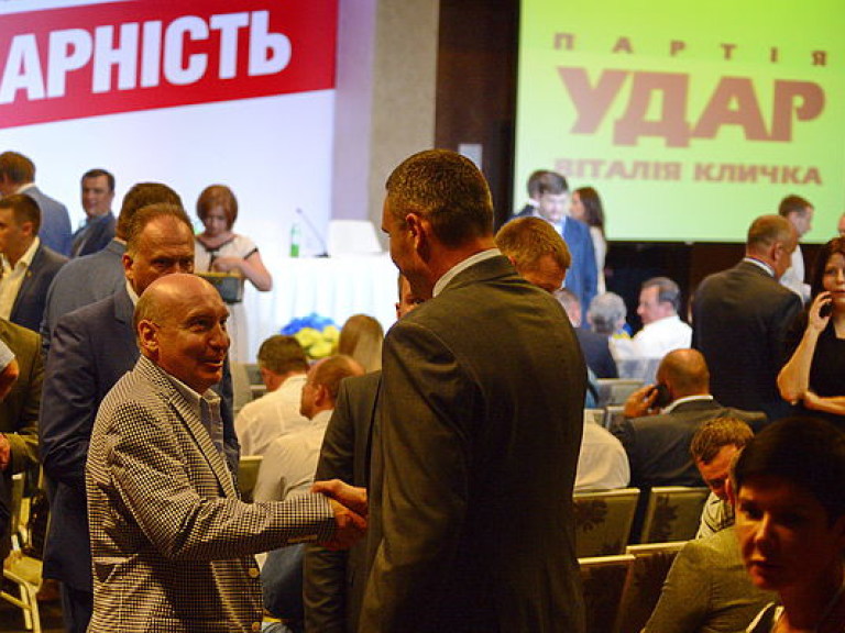 Объединенные «БПП «Солидарность» и «УДАР» получат новое общее имя после местных выборов