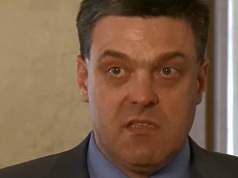 Тягнибок пришел на допрос в МВД
