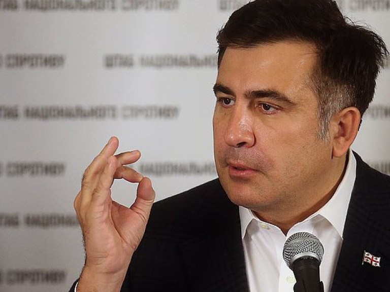 Саакашвили отказался возглавить избирательный список от БПП в Одесской области — парламентарий