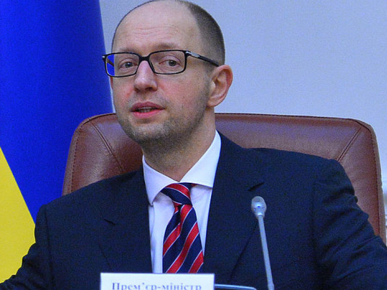Яценюк надеется на Зону свободной торговли с 1 января 2016 года