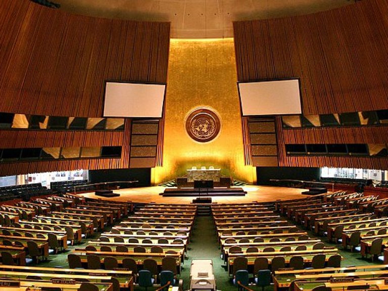 Российская делегация покинула заседание ООН во время выступления Порошенко