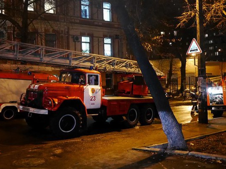 В Киеве просмотр теленовостей закончился пожаром