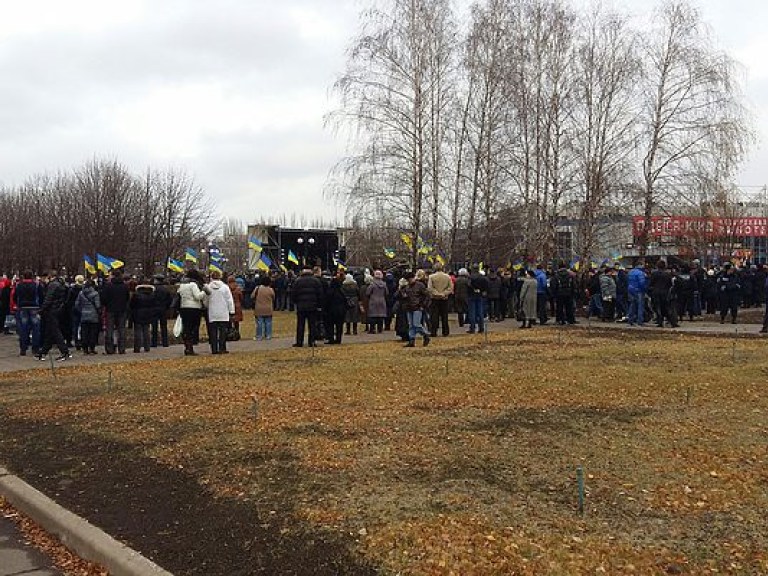 &#171;Здесь был Парасюк!&#187; – нардеп обрисовал стены горсовета в Кривом Роге (ФОТО)