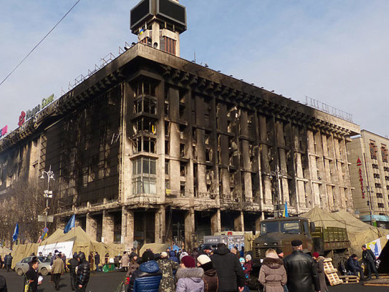 Дом профсоюзов в Киеве намерены восстановить к лету 2017 года