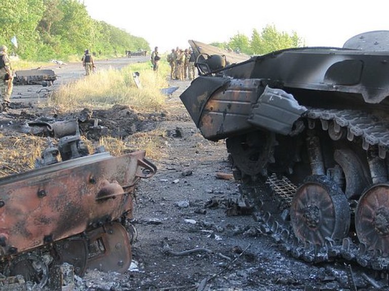 В ночь на 8 декабря в зоне АТО в районе Зайцево совершено нападение на позиции ВСУ