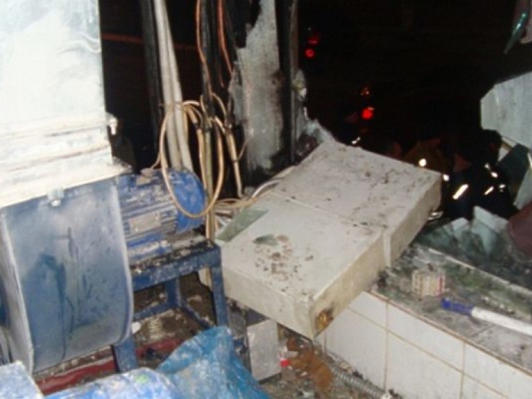 В Киеве произошел пожар в скандальном кафе в Доме профсоюзов