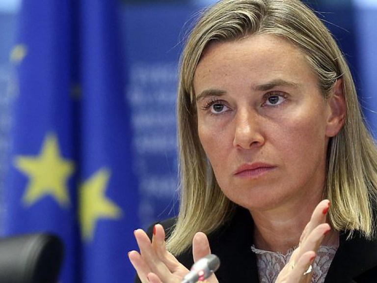 Могерини: На днях будет опубликован доклад о подготовке безвизового режима ЕС с Украиной