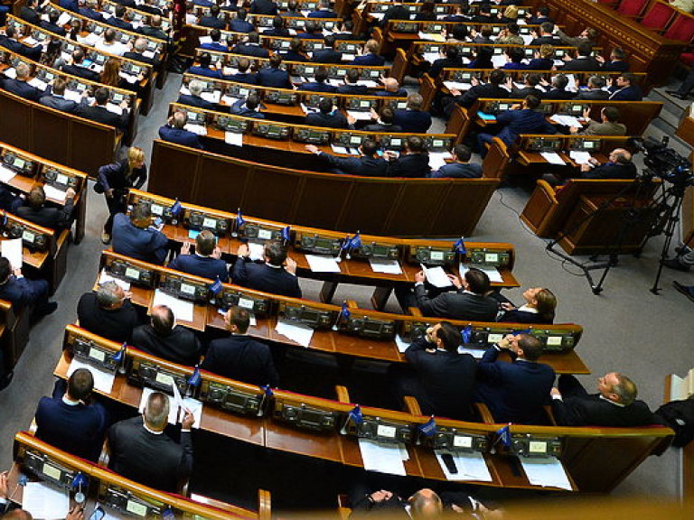 Рада ограничила внесение изменений в закон о госбюджете