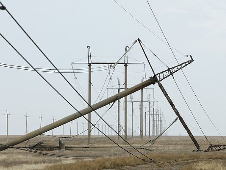 Активисты блокады Крыма открестились от подрыва электроопоры в районе Каховки