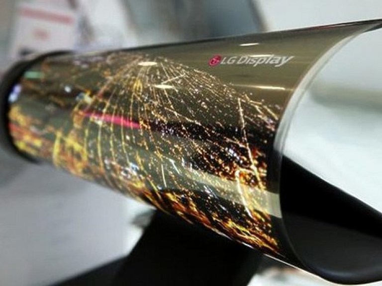 Компания LG презентует прототип сверхгибкого дисплея (ФОТО)