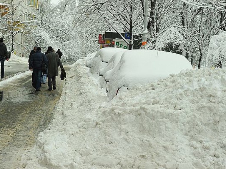 Cнегопад заблокировал подвоз продуктов в Херсон