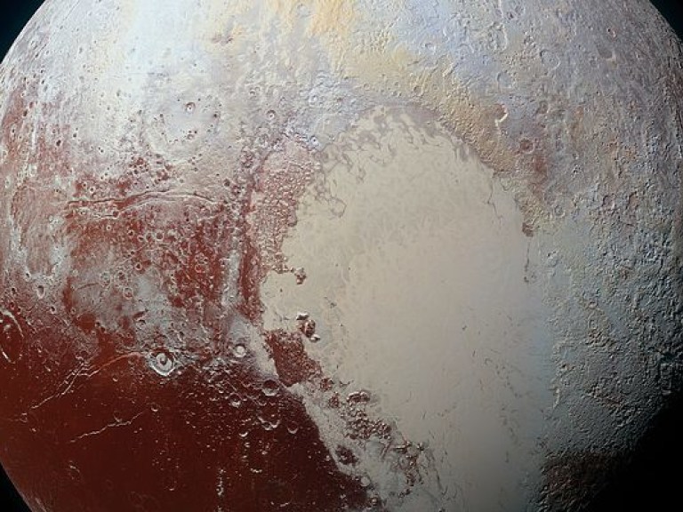 NASA показало снимок территории Плутона, на котором лед превращается в газ (ФОТО)