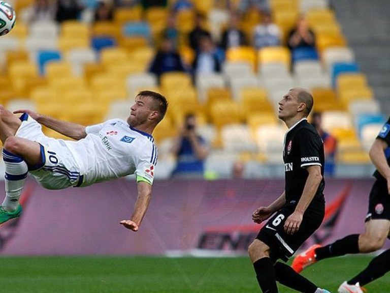 Динамо &#8212; Заря 1:0 онлайн-трансляция матча