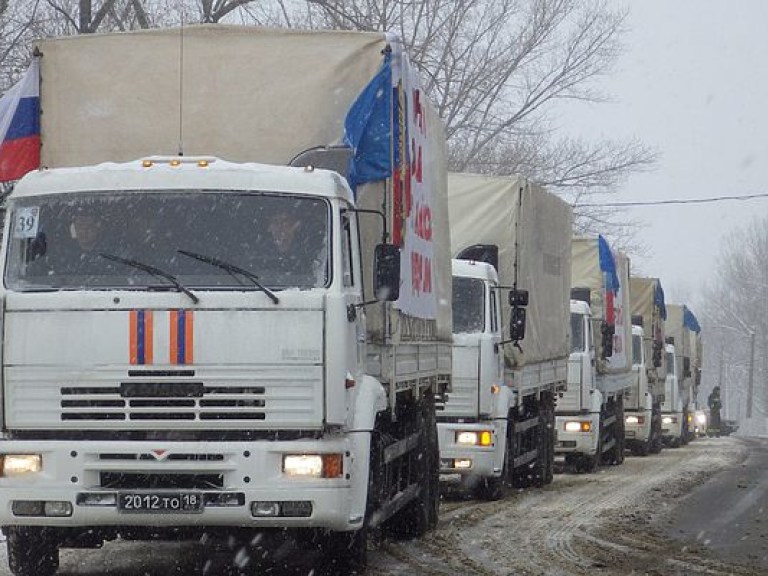 Украинскую границу пересек очередной российский гумконвой