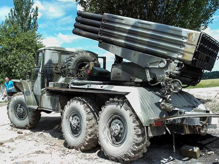 В зоне АТО зафиксировали перемещение «Градов»