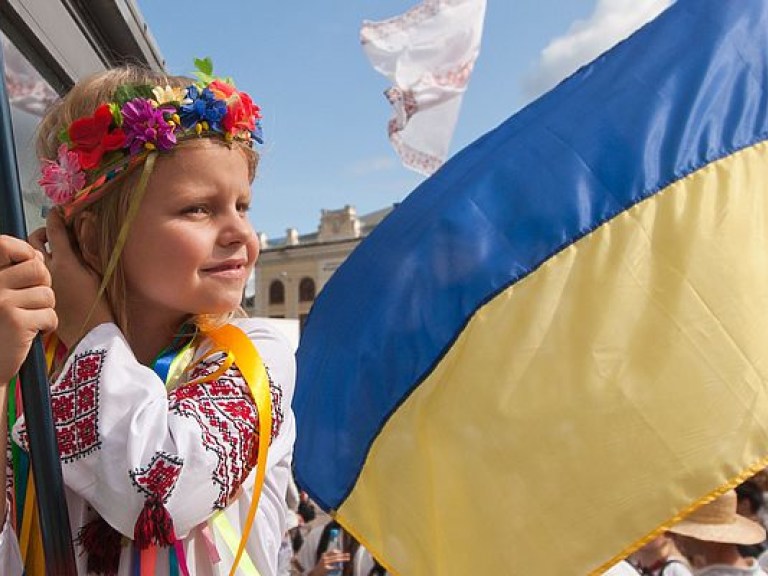 В столице уже начали отмечать годовщину независимости Украины