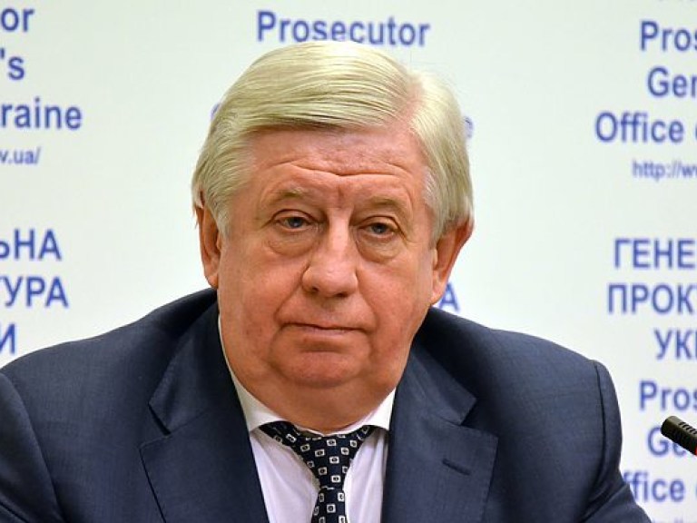 ​Шокин сомневается, что Луценко сможет работать на посту генпрокурора