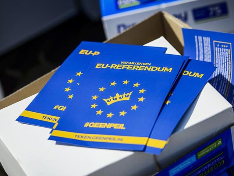 19 апреля в парламенте Нидерландов состоится голосование по ратификации СА Украины с ЕС