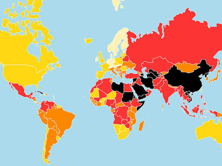 Свобода прессы снизилась в Турции, Украине, Молдове, странах Балтии и Центральной Азии &#8212; Freedom House