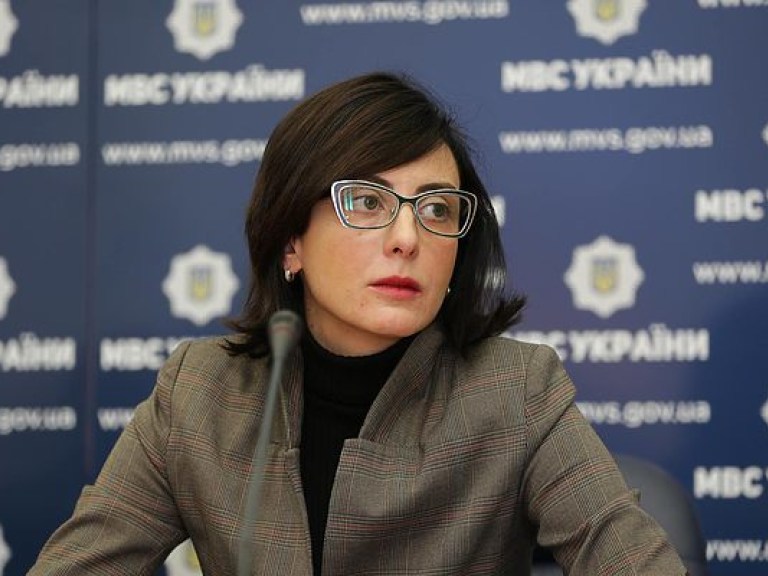 Деканоидзе анонсировала появление в Украине электронной базы учета задержанных