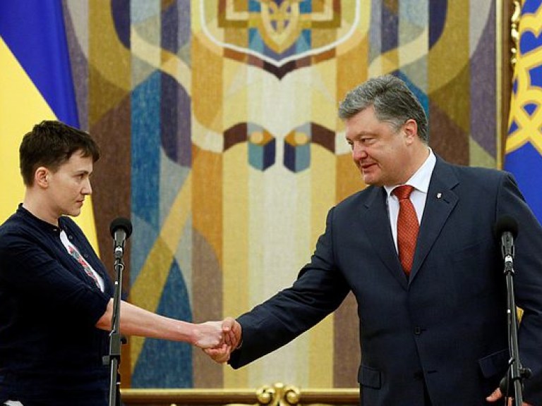 Порошенко назначил встречу Савченко
