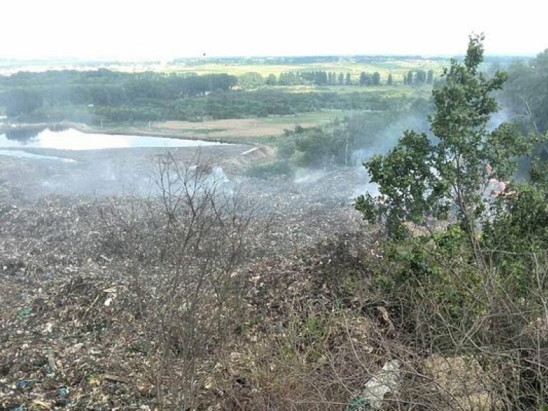 Угроз здоровью львовян из-за пожара на свалке мусора нет &#8212; Госэкоинспекция