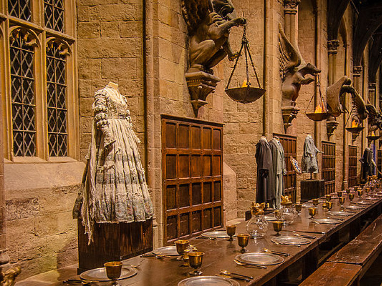 Фанаты Гарри Поттера за полтора года обустроили свою столовую Хогвартса (ВИДЕО)