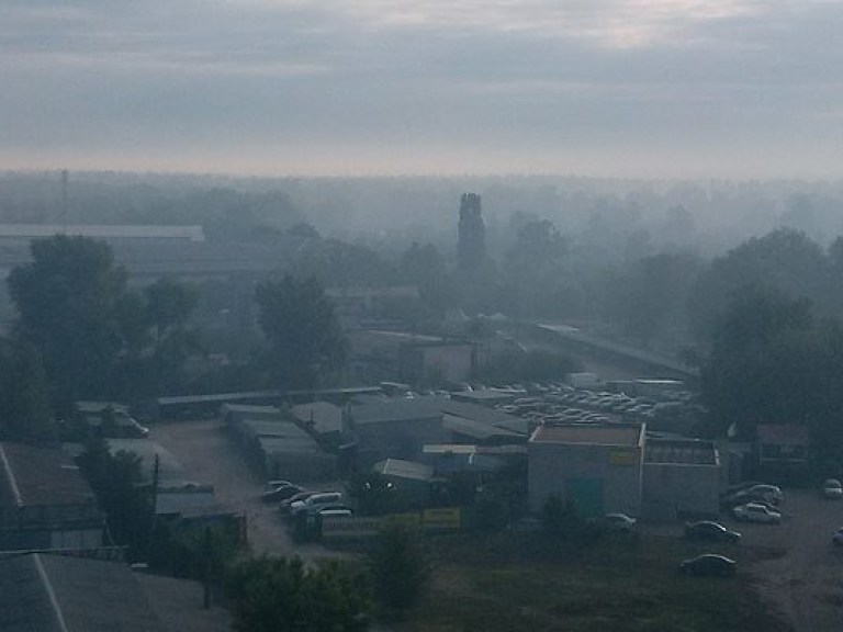В Киеве в воздухе продолжают накапливаться вредные примеси