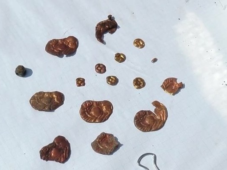 На Полтавщине нашли уникальное скифское золото (ФОТО)