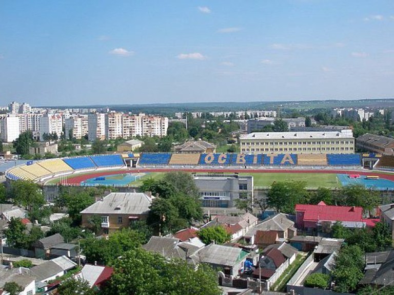 В Белой Церкви горело здание бывшего завода