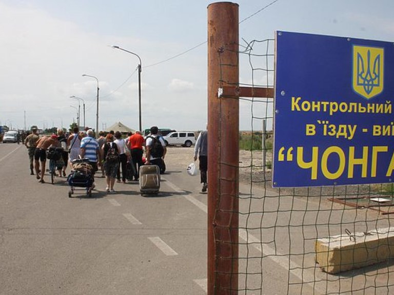 КПВВ в Крыму были перекрыты оккупантами из-за поиска российских дезертиров