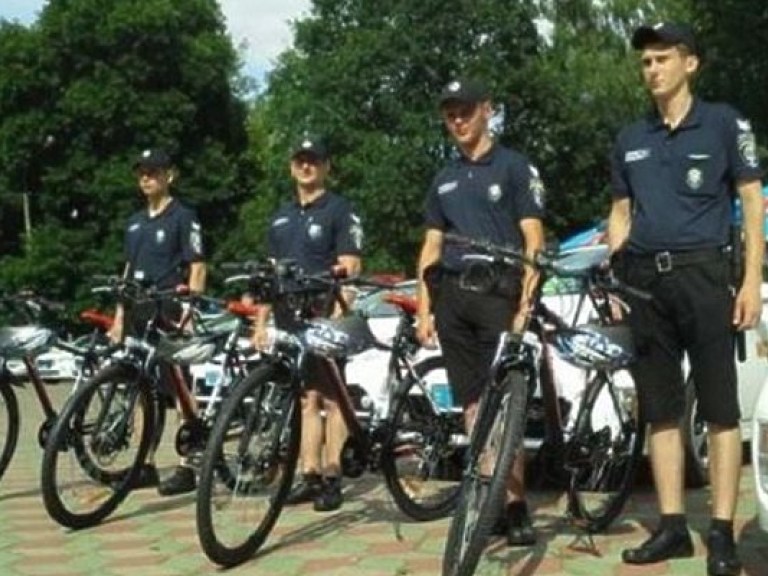 В Мукачево появился велопатруль (ФОТО)