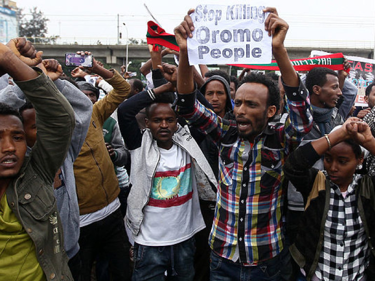 Протесты в Эфиопии привели к гибели более 90 демонстрантов