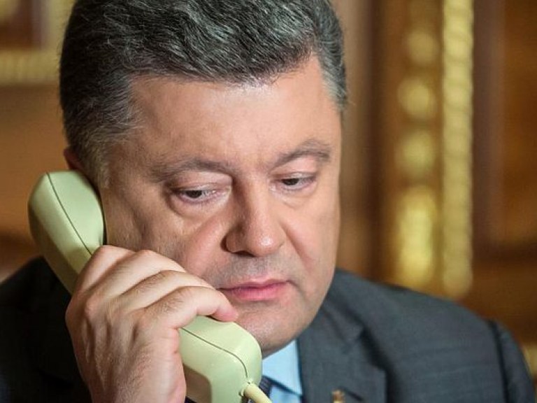 Порошенко рассказал Киске о ситуации у границы с Крымом