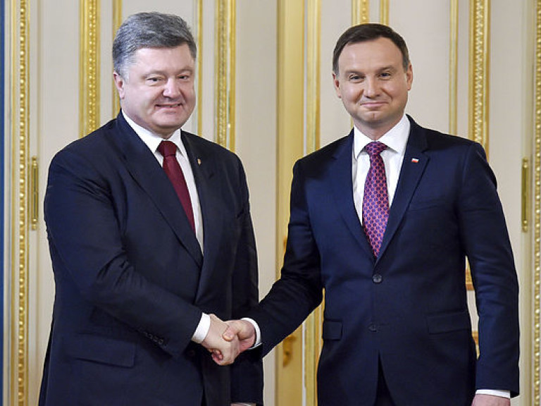 Украина и Польша подписали декларацию о совместном сотрудничестве