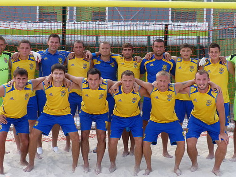 Сборная Украины выиграла чемпионат Европы-2016 по пляжному фтуболу