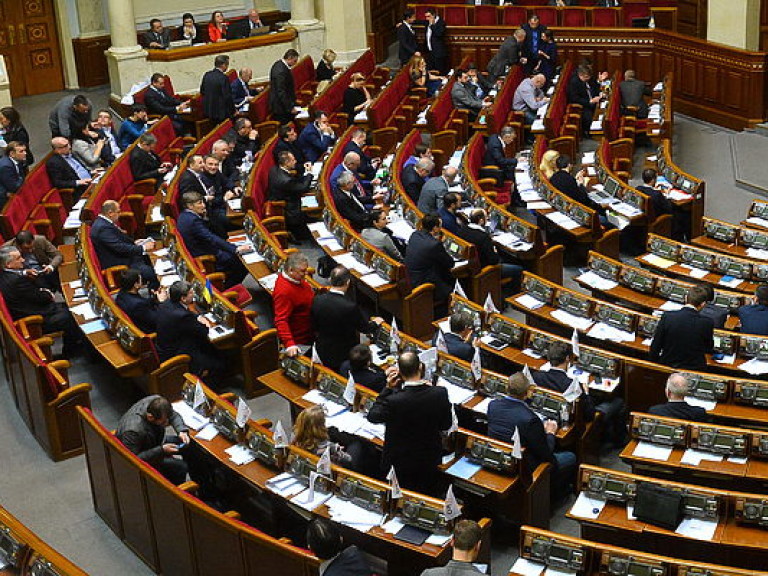 В Раду внесен проект постановления об отмене принятия закона о НКРЭКУ