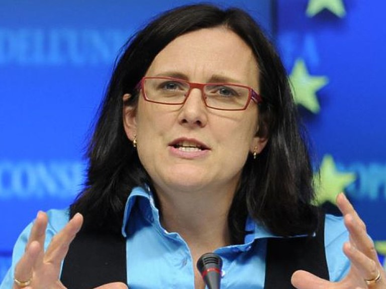 29 сентября в Киев прибудет комиссар ЕС по вопросам торговли