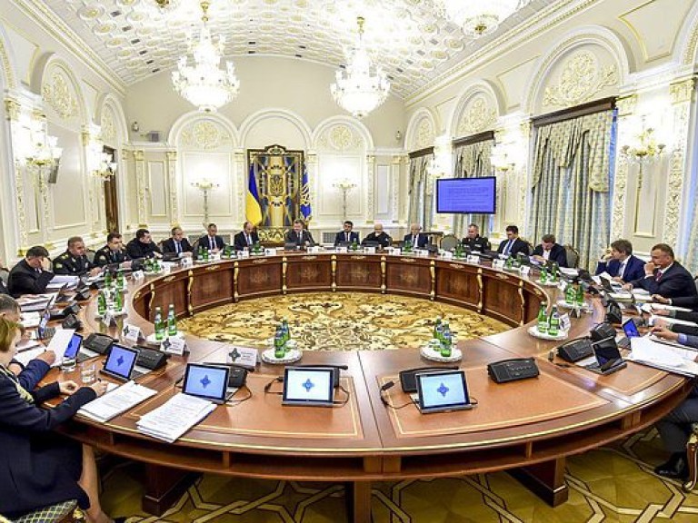 28 сентября СНБО Украины проведет заседание &#8212; СМИ