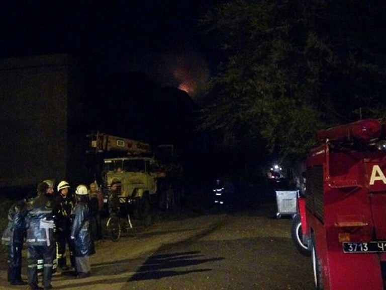 На днепровском заводе произошел взрыв газового баллона (ФОТО)