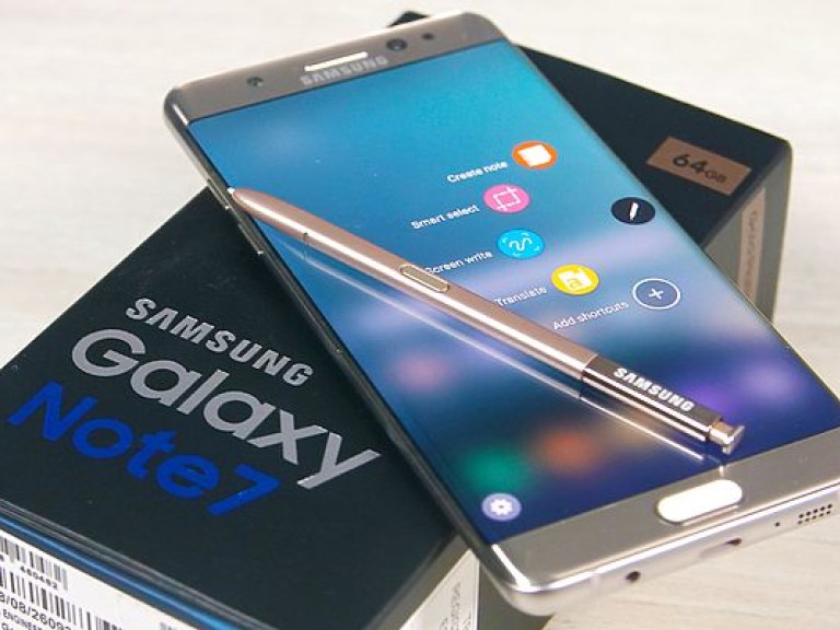 В США запретили проносить на борт самолета Samsung Galaxy Note7
