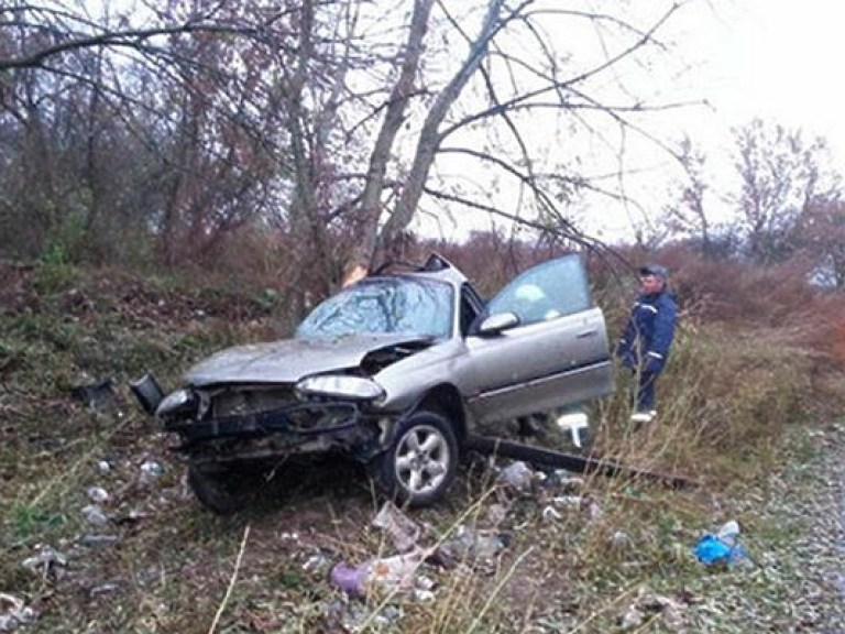 На Буковине Opel Omega врезался в дерево: двое мужчин погибли (ФОТО)